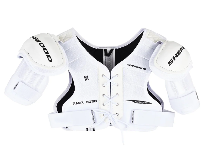 Sherwood 5030 HOF Shoulder Pads Senior Black
