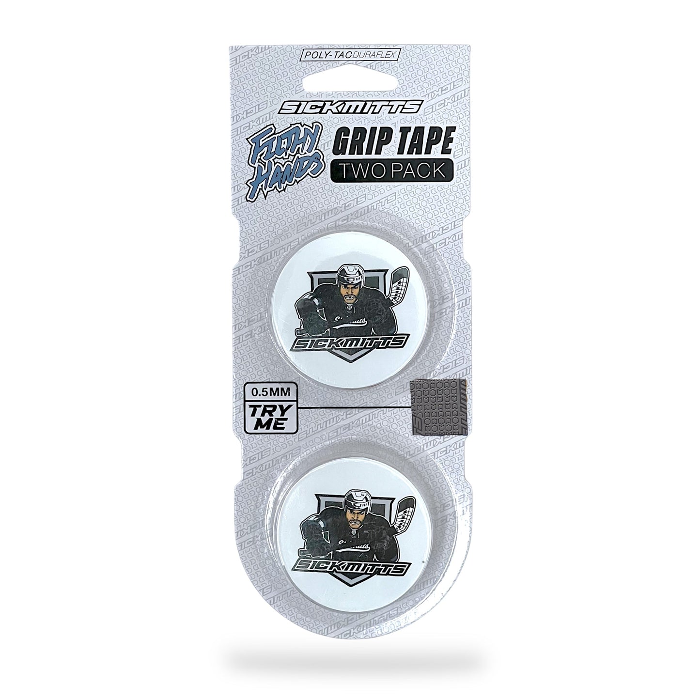 Filthy Hands Grip Tape Gray 2-Pack, 0.5MM