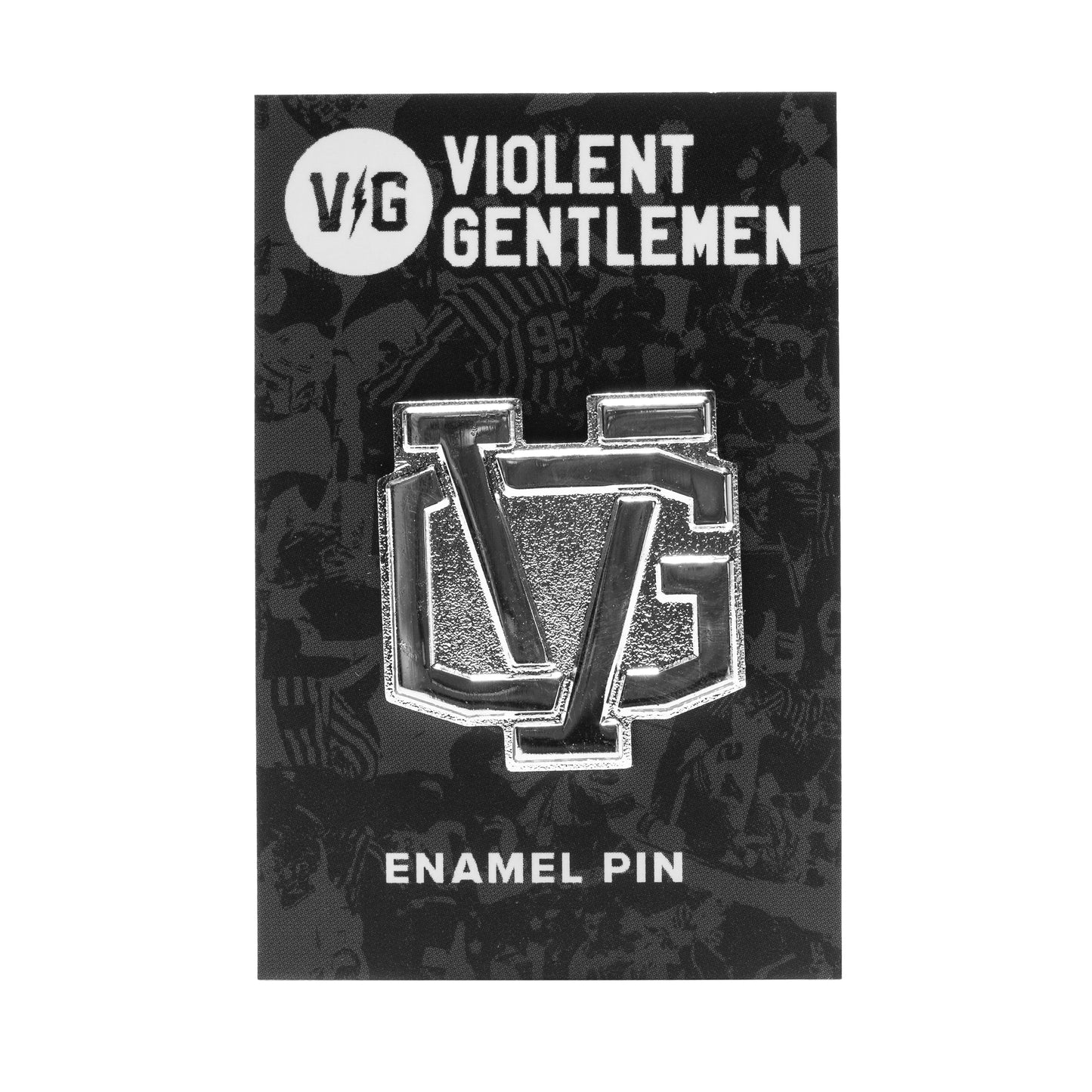 Monogram Lapel Pin