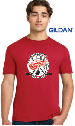 Bay Harbor Red Palm Tree T-Shirt