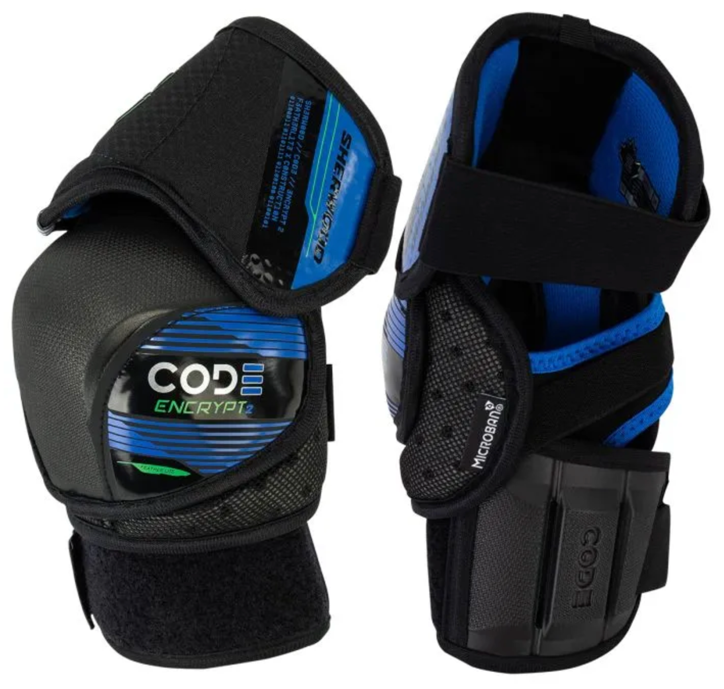 Sherwood Code Encrypt 2 Elbow Pads Senior Black