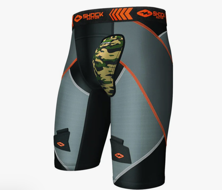 Shock Doctor X-Fit Cross Compression Short Senior Black