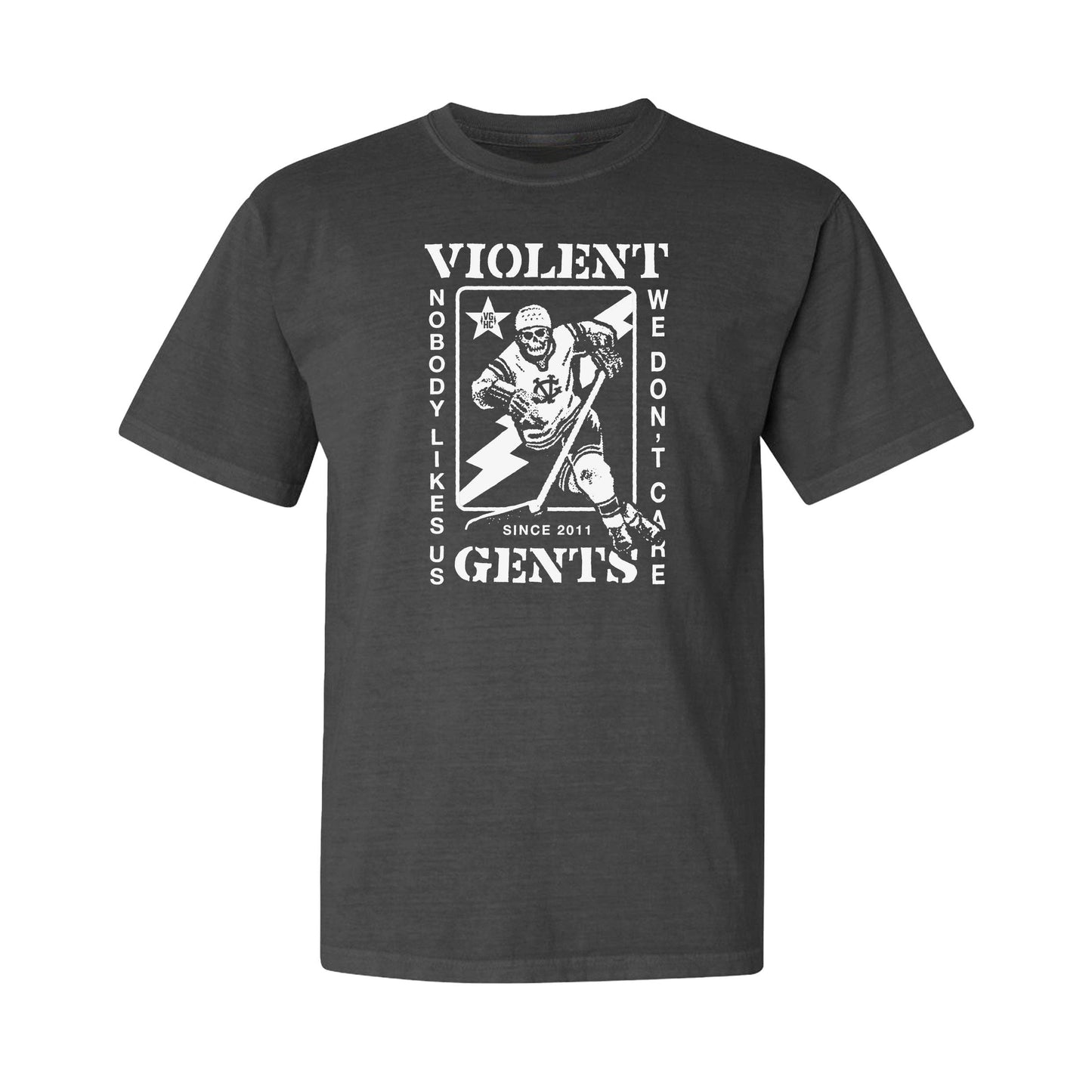 Violent Gentlemen Baner Vintage Apparel Tee Senior Black
