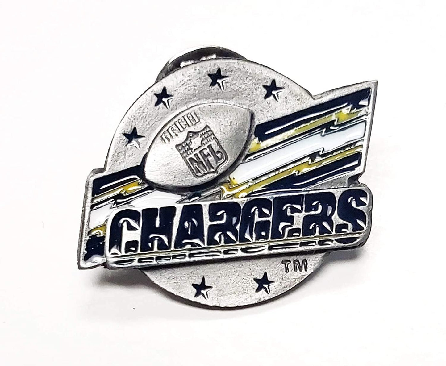 Los Angeles Chargers Glossy Metal Hat Lapel Pin Team Logo Football