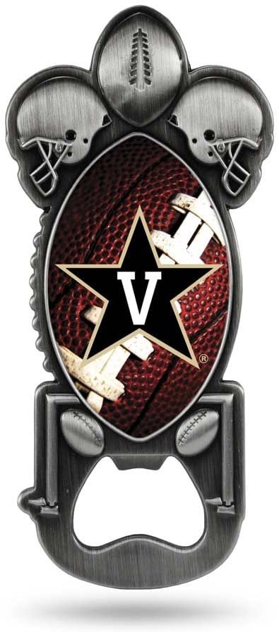 Rico PYS180301 NCAA Vanderbilt University Party Starter Football Sports Fan Charms, Multicolor, One Size