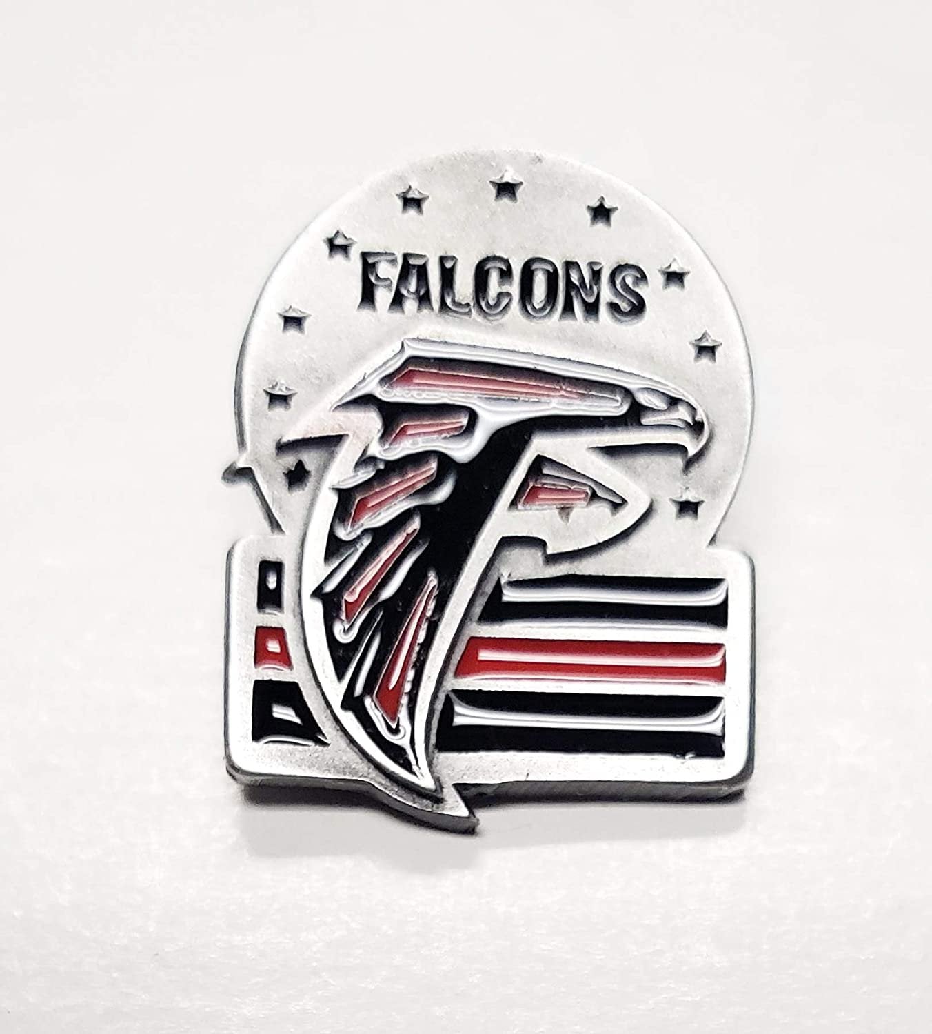 Rico Industries, Inc. Atlanta Falcons Glossy Metal Hat Lapel Pin Team Logo Football