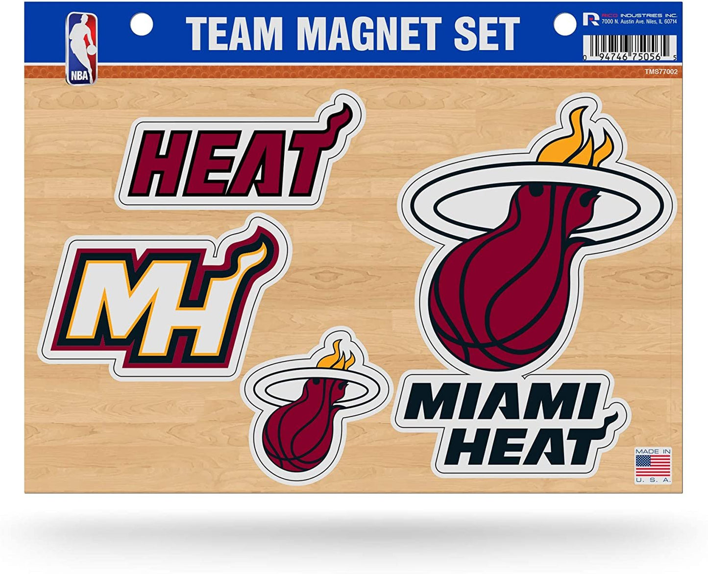 Miami Heat Team Magnet Set