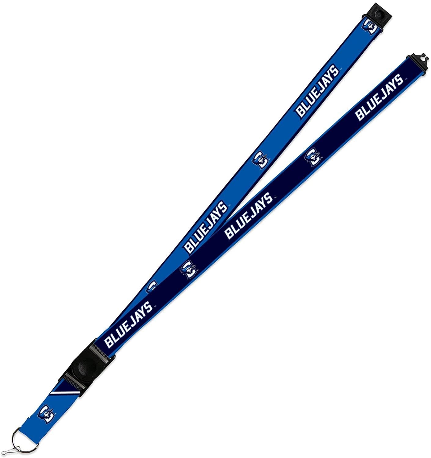 Creighton Bluejays Lanyard Keychain 2-sided Breakaway Clip University of