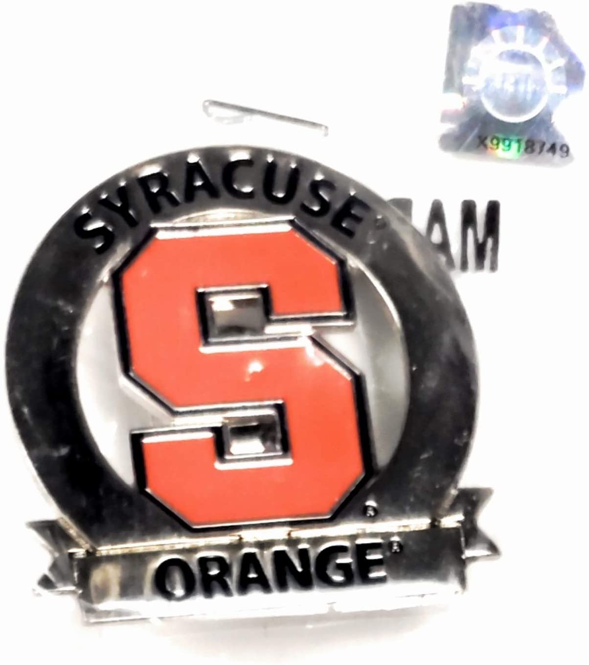 Rico Industries, Inc. Syracuse Orange Glossy Metal Hat Lapel Pin Team Logo University of