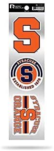 Syracuse Orange 3 Piece Retro Spirit Decals Premium Throwback Stickers