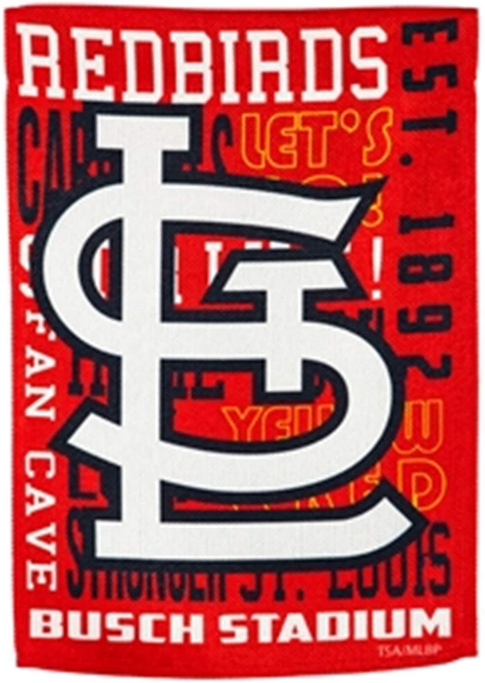 St Louis Cardinals Premium Double Sided Banner House Flag, Fan Rules Design, 28x44 Inch