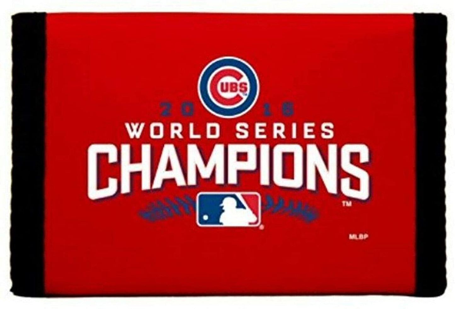 Chicago 2016 Champions Wallet Nylon Trifold Printed with Hook & Loop Closure Baseball