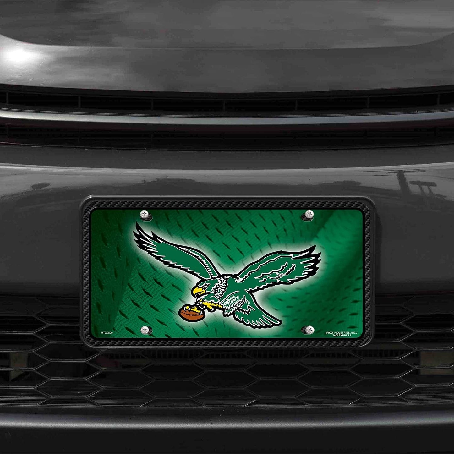 Philadelphia Eagles Metal License Plate Tag Retro Design 6x12 Inch
