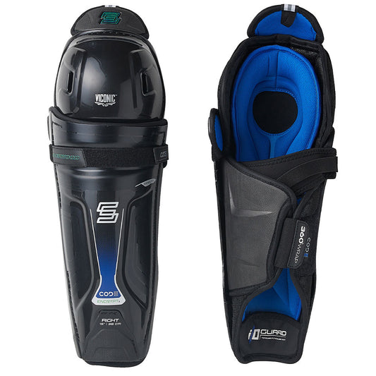 Code Encrypt 1 Junior Shin Pads