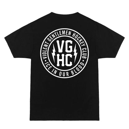Violent Gentlemen Agent Tee Apparel Senior Black