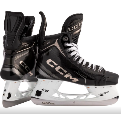 CCM Tacks XF Hockey Skates Intermediate Black/White