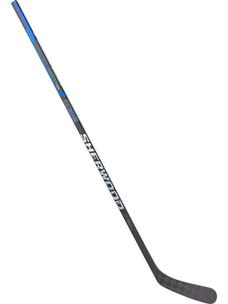 Sherwood CODE Encrypt Pro Hockey Stick (Senior construction/graphics shown; Youth version shares the same line)
