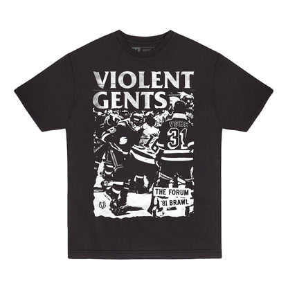 Violent Gentlemen Forum Brawl Apparel Tee Senior Black