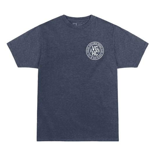 Violent Gentlemen - Agent Tee (Slate Heather) - view 2