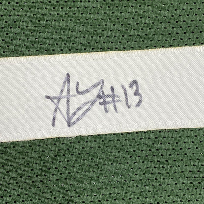 Autographed/Signed Allen Lazard Green Bay Green Football Jersey JSA COA