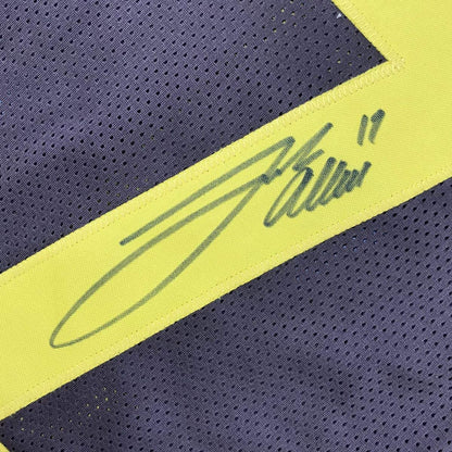 Autographed/Signed Josh Allen Wyoming Brown College Football Jersey JSA COA