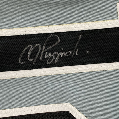 Framed Autographed/Signed AJ A.J. Pierzynski 35x39 Chicago Grey Baseball Jersey PSA/DNA COA