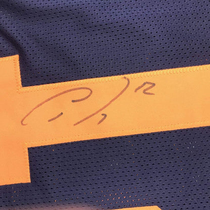 Autographed/Signed Allen Robinson II Chicago Retro Blue Football Jersey Beckett BAS COA