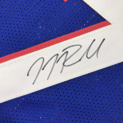 Autographed/Signed JJ J.J. Redick Philadelphia Blue Basketball Jersey JSA COA