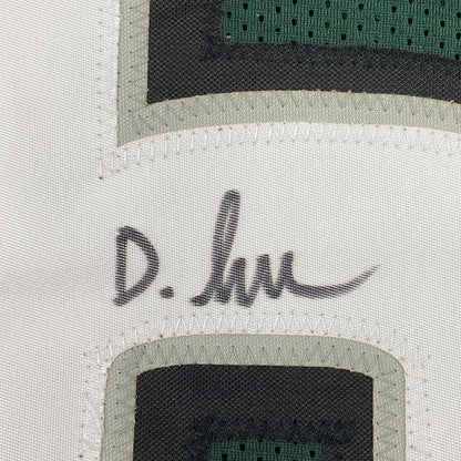 Autographed/Signed Devonta Smith Philadelphia Green Football Jersey Beckett BAS COA