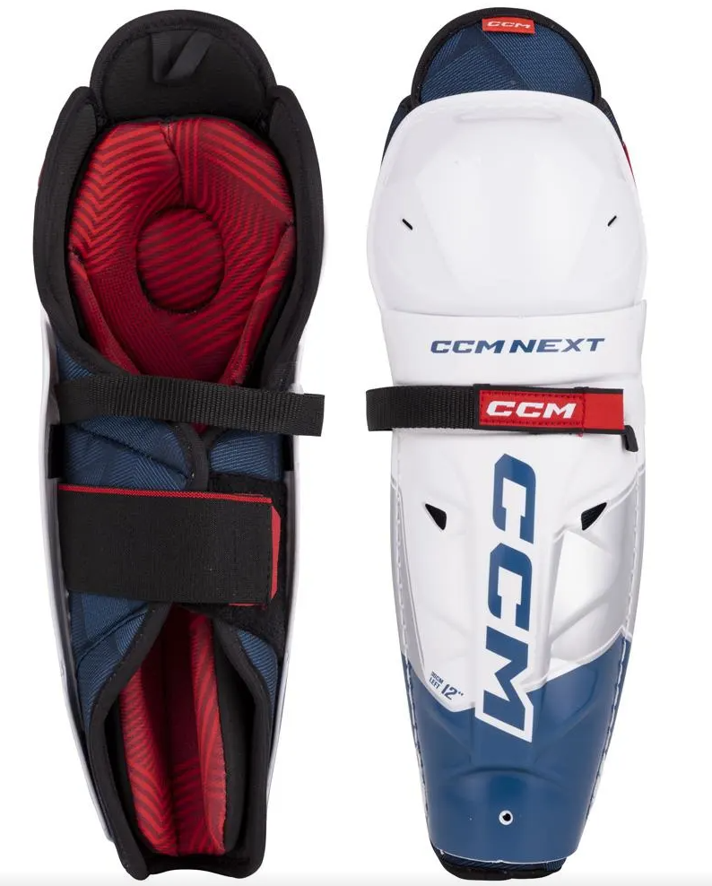CCM Next Shin Guards Senior Black
