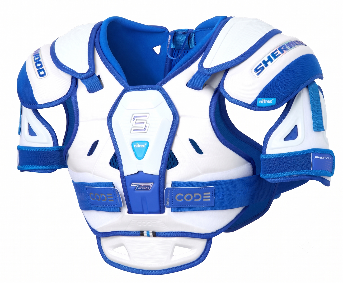 Sherwood Code Photon Pro Shoulder Pads - Senior