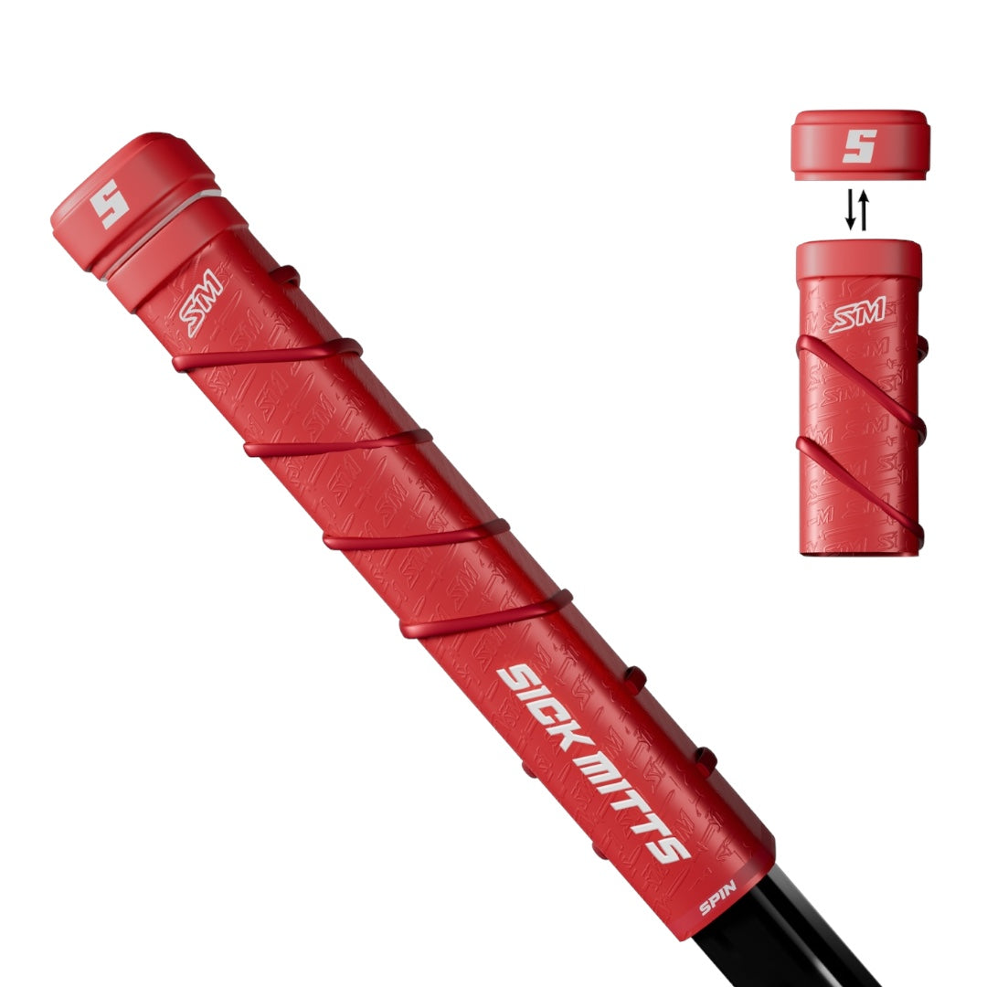 Sickmitts Spin II - Grip - Red White