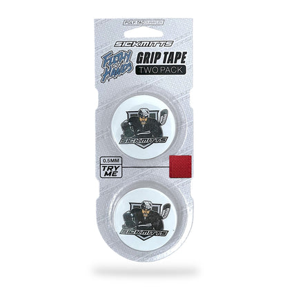 Filthy Hands Grip Tape Red 2-Pack, 0.5MM