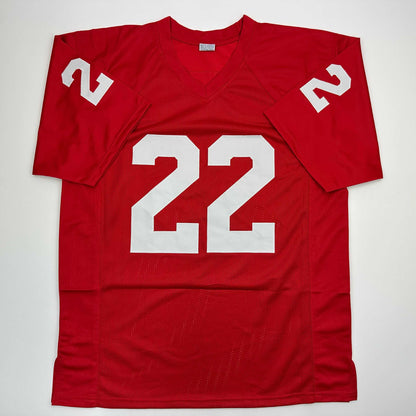 Autographed/Signed Roger Wehrli HOF 07 Arizona Red Football Jersey JSA COA