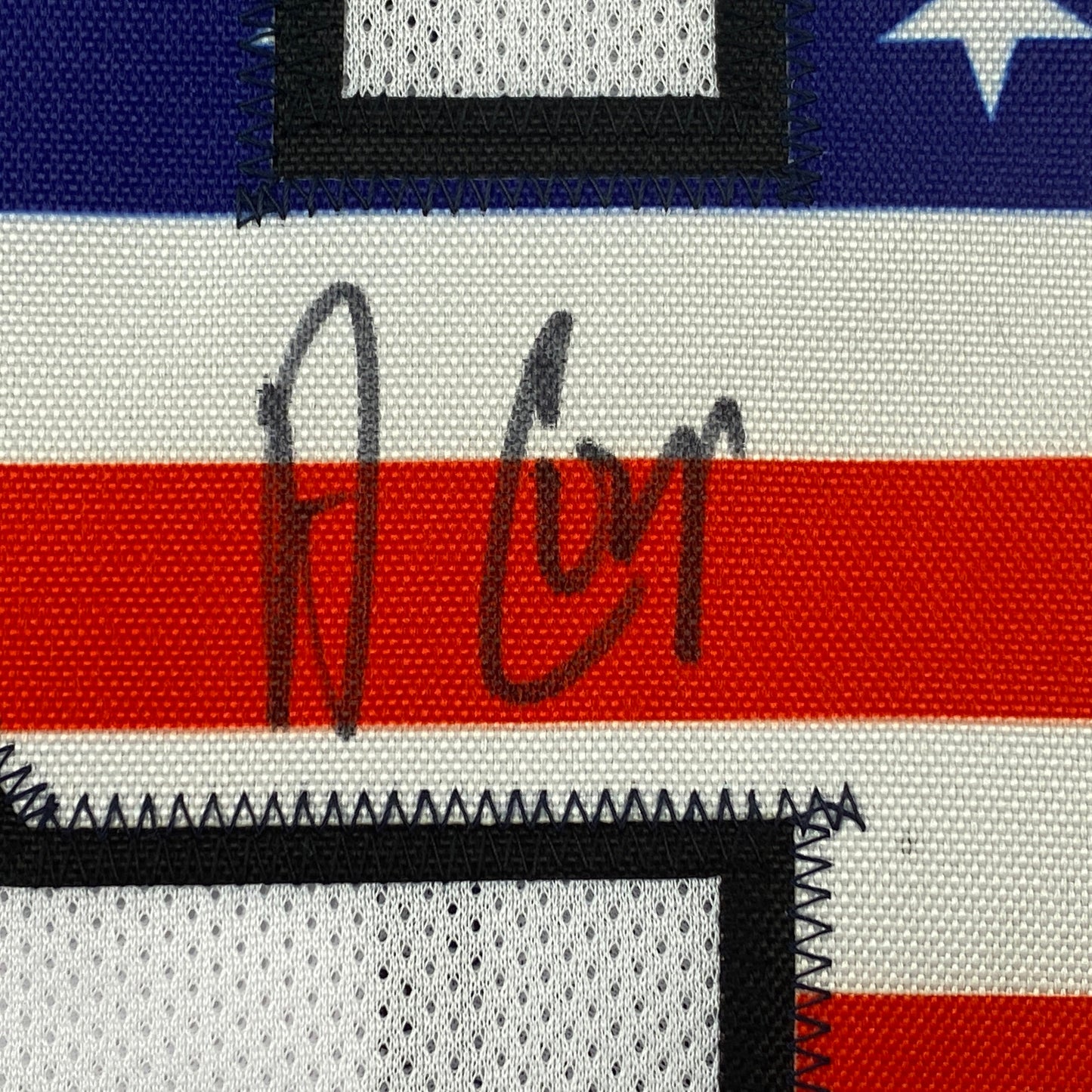 Autographed/Signed Amari Cooper Dallas America's Team White Football Jersey Beckett BAS COA