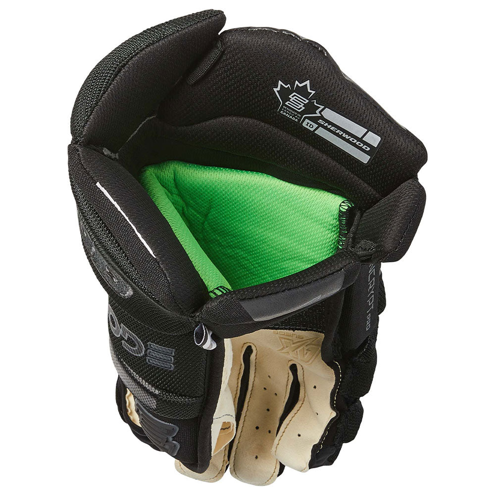 Sherwood Code Encrypt Pro Hockey Gloves - Junior