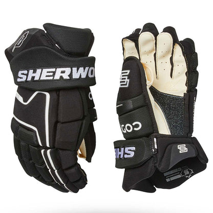 Sherwood Code Encrypt Pro Hockey Gloves - Junior