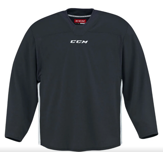 CCM U Neck Hockey Jersey Senior White