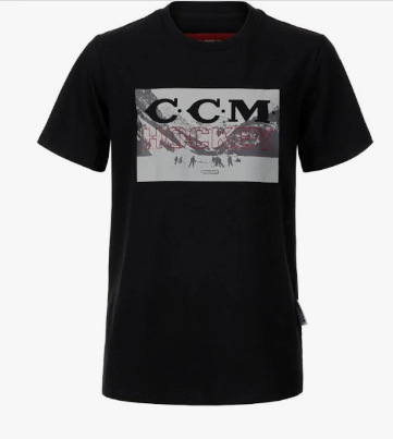CCM Holiday Short Sleeve Apparel T-Shirt Senior Green