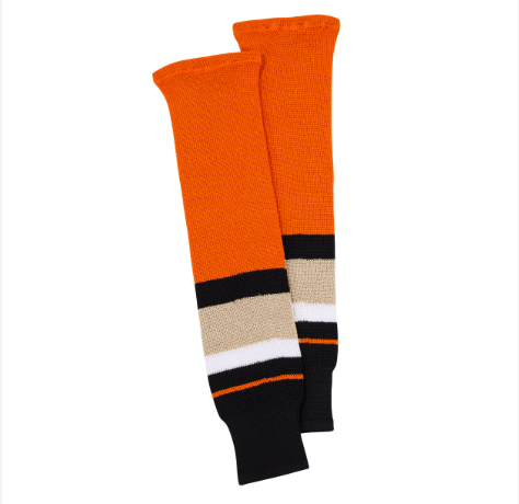 CCM S100P NHL Hockey Socks Junior Anaheim Ducks Black/Gold