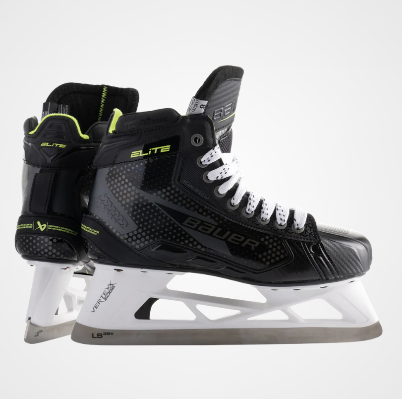 Bauer Elite Goal Goalie Skate Senior Black/White