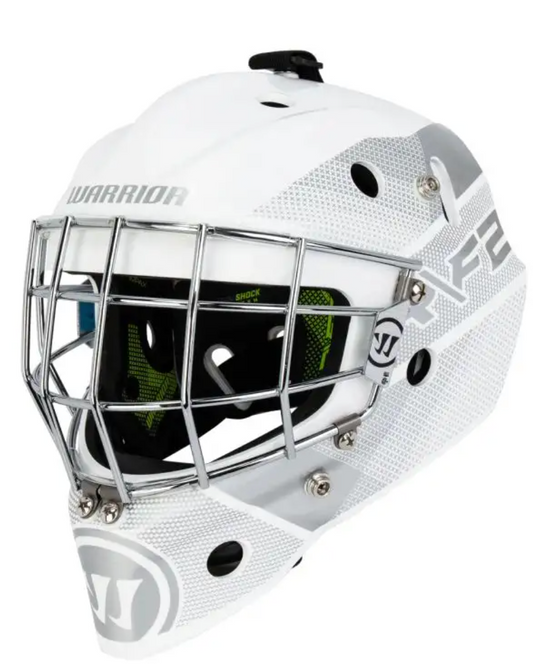 Warrior Ritual R/F2 E Goalie Mask Youth Black