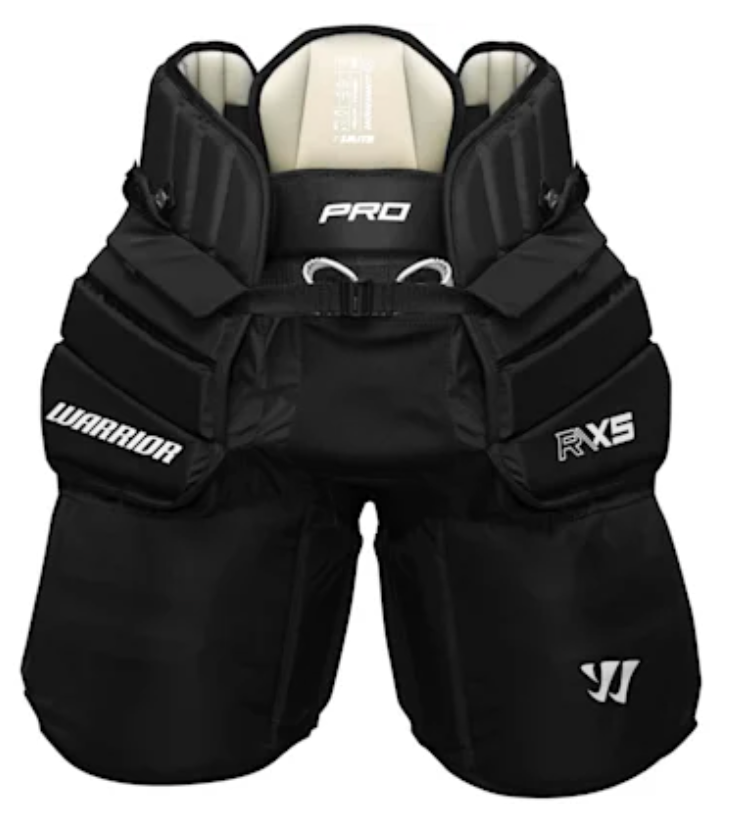 Warrior Ritual R/X5 Pro Goalie Pants Intermediate Black