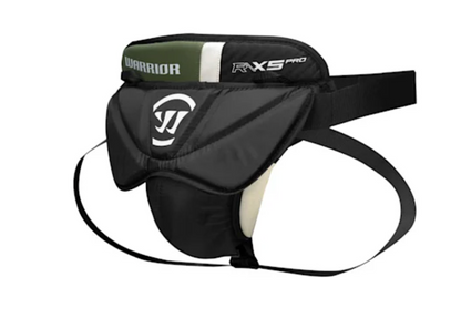 Warrior Ritual R/X5 Pro Goalie Jock Senior Black