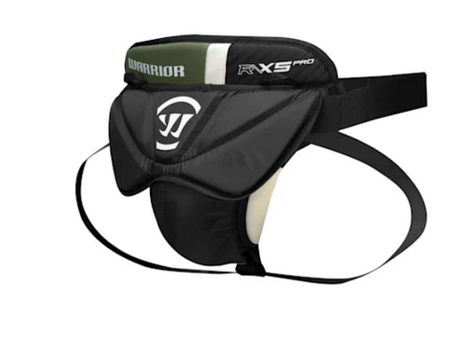 Warrior Ritual R/X5 Pro Goalie Jock Senior Black