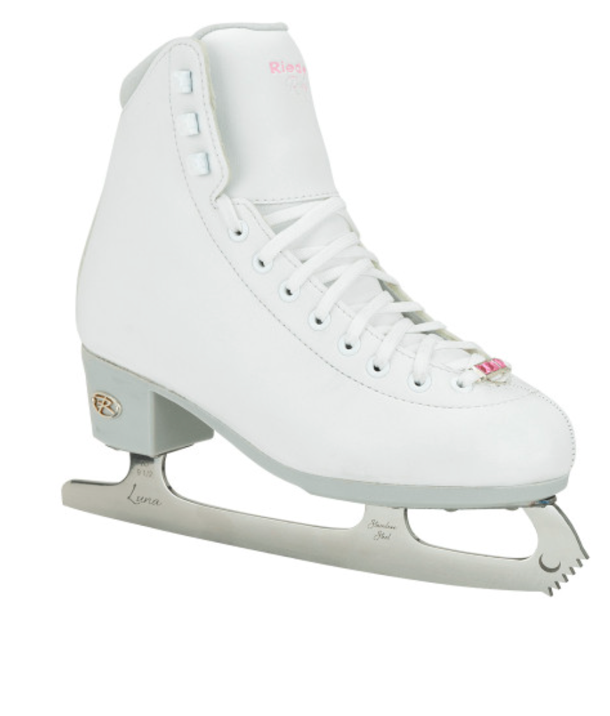 Riedell Ruby Figure Skates Girls Pink/White