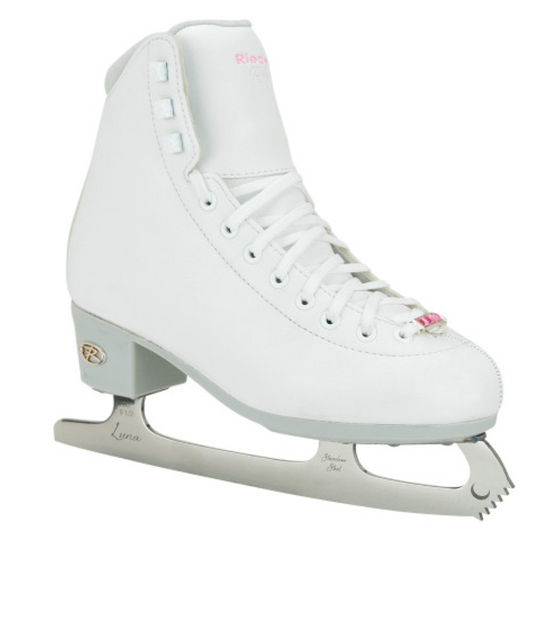 Riedell Ruby Figure Skates Girls Pink/White