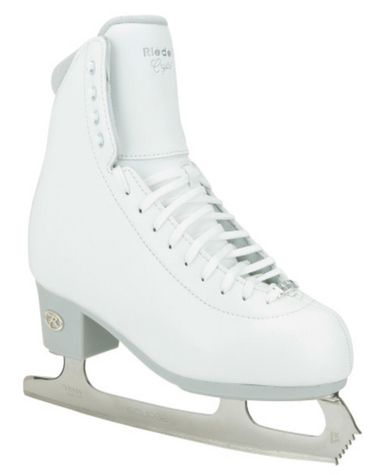 Riedell Crystal Figure Skates Women's White