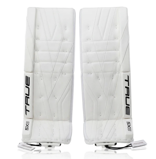 True Catalyst 5X6 Goalie Pads Senior Black/White
