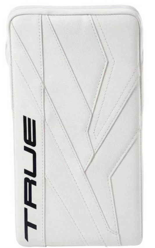 True Catalyst 5X6 Goalie Blocker Senior Black/White